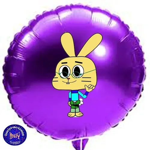 Globo Gumball Todos Los Personajes Varias Formas Y Colores