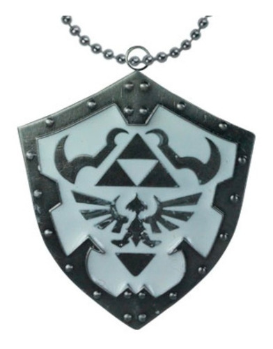 Collar Zelda Dije Escudo Hylian Link Majoras Breath