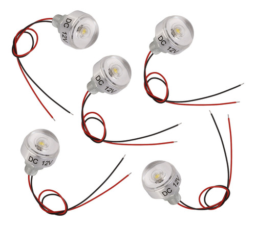 Mini Spot Led Landscape Dc 12 V 1 W Mini, 5 Unidades