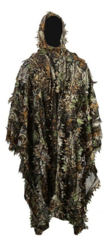 Roupas De Caça De Atirador 3d Camufladas Ghillie Suit Poncho