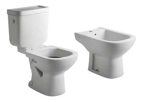 Inodoro Largo Ferrum Bari Deposito Dual Bidet 1ag *