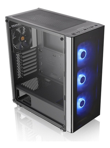 Imagen 5 de 9 de Gabinete Gamer Thermaltake V200 Rgb Vidrio Templado Mexx 2