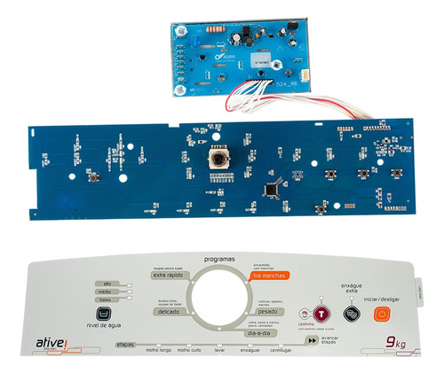 Placa Interface + Potência Brastemp Ative 9kg Bwl09