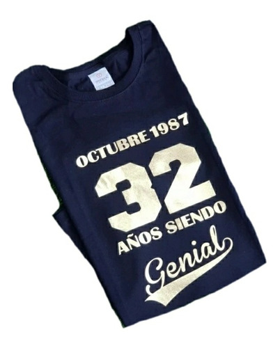 Playera Personalizada Cumpleaños