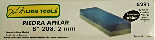 Piedra Para Afilar Oxido De Aluminio Lion Tools 5291