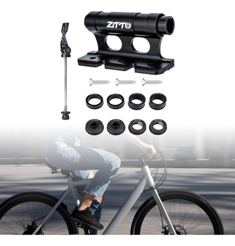 Horquilla Delantera De Bicicleta, Eje Pasante Con Clip Fijo,