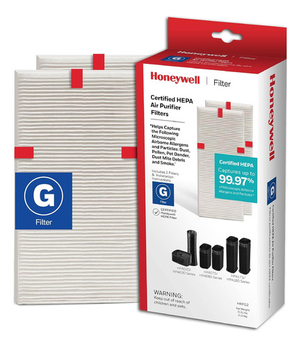 Pur Honeywell - Filtro Purificador De Aire Hepa G, Paquete D