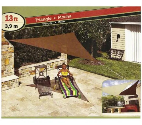 Coolaroo Toldo De Vela De Sombra Triangular Listo Para Colga