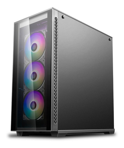 Imagen 7 de 10 de Gabinete Deepcool Matrexx 70 Vidrio Templado Argb 3 Coolers