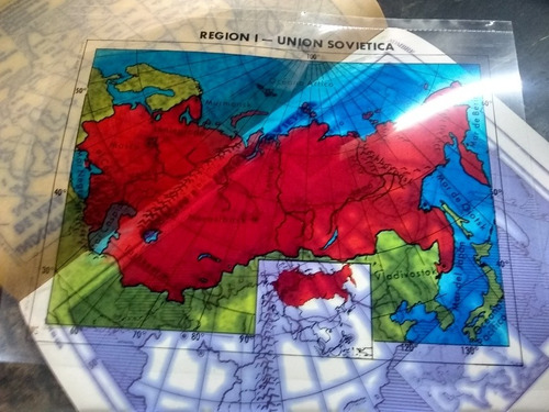 Mapas De Asia. Wall Y Riddle. (1971/27 Pág ). (Usado)