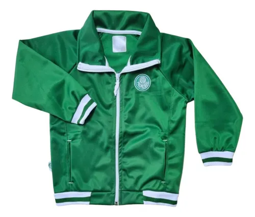 Jaqueta Infantil Palmeiras Blusa De Frio Flanelada Oficial Frete
