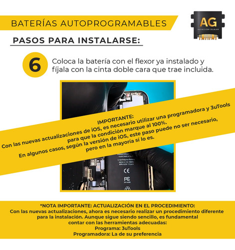 Bateria Auto Programable Compatible Con Iphone 11