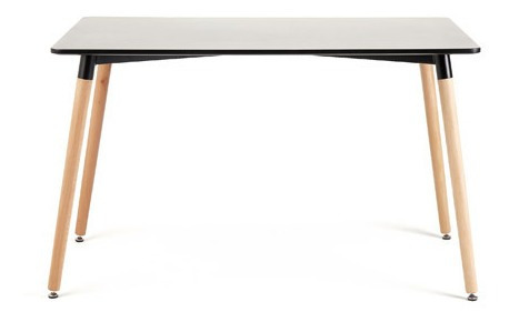 Juego Comedor - Mesa Eames + 4 Sillas Acolchonas Tulip