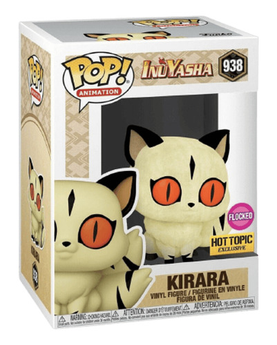 Funko Pop! Inuyasha Kirara Flocked Hot Topic 