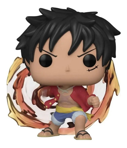 Figura De Accion Red Hawk Luffy 1273 One Piece Funko Pop Animation Special Edition 