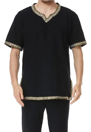 Camisa Tipo Túnica De Caballero Medieval Para Hombre