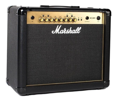 Imagen 2 de 2 de Amplificador Marshall MG Gold MG30GFX Transistor para guitarra de 30W color negro/oro