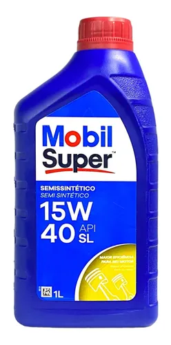 comprar Oleo 15w40 Api Sl Mobil Semissintético - 1 Litro
