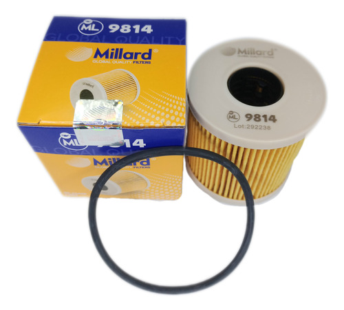 Filtro Aceite Millard Ml-9814 Peugeot 206 207 307 Partner 