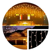 Comprar  Luces Led Cascada X 5mts \u002F  Ambar \u002F Con 200 Luces 