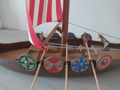 Imagen 3 de 10 de Playmobil Barco Vikingo