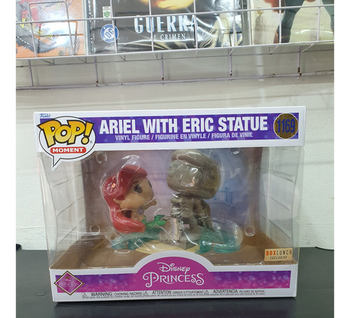 Funko Pop Ariel With Eric Statue #1169 La Sirenita Disney (Usado)