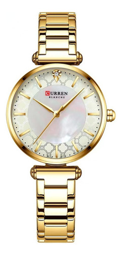 Relojes De Cuarzo Elegantes Clásicos Para Mujer Curren 9072