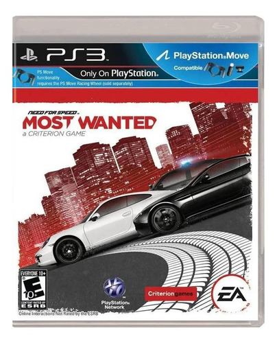 Need for Speed: Most Wanted  Most Wanted Standard Edition Electronic Arts PS3 Físico