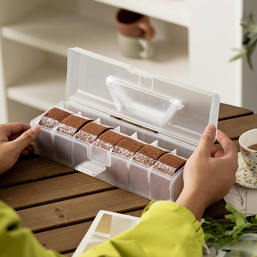 Con Asa, Recipiente Para Pastel, Cajas De Panadería,