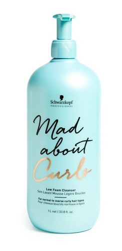 Schwarzkopf Mad About Curls Shampoo Rulos Pelo Grueso 1000ml