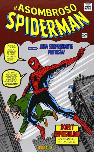 Asombroso Spiderman Poder Y Responsa - Lee Stan