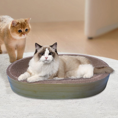 Tapete Para Arranhar Para Gatos, Brinquedo Para L De Madeira
