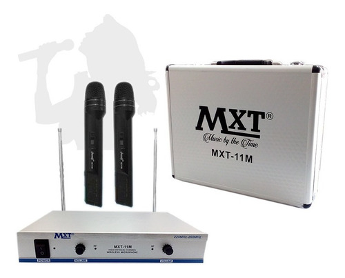 Microfono Karaoke Inalambrico Profesional Doble, De Calidad