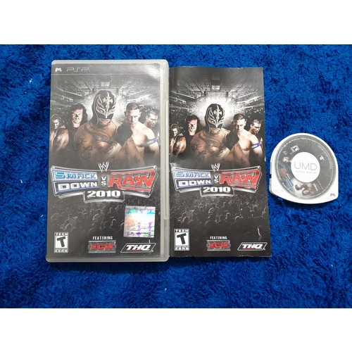 Smackdown Vs Raw 2010 Completo Para Sony Psp.