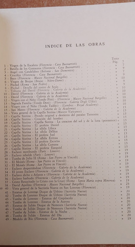 Antiguo Libro Manual Todas Las Obras De Miguel Ángel Italia (Usado)