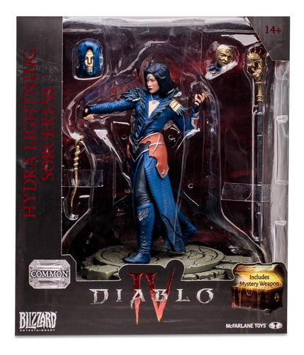 Mcfarlane Toys - Diablo Iv Hydra Lightning Hechicera (común)