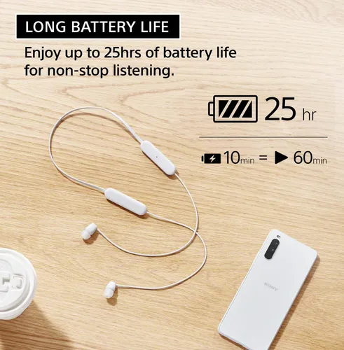 Auriculares Inalámbricos Sony Wi-c100 Bluetooth Con Micrófon
