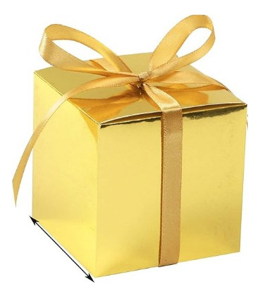 Cajitas Unicolor Con Cinta Para Recuerdos, Regalos, Souvenir