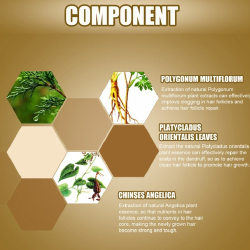 Rolo De Sérum Capilar Orgânico Crescimento Do Cabe Regrowth