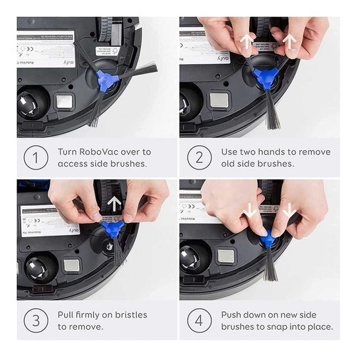Filtros De Escobilla Lateral Para Eufy Robovac G10 G30 Robot