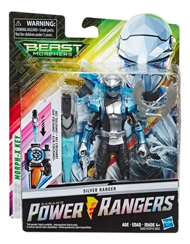 Power Rangers Figura Blue Red Gold Ranger Villain E5915 Edu