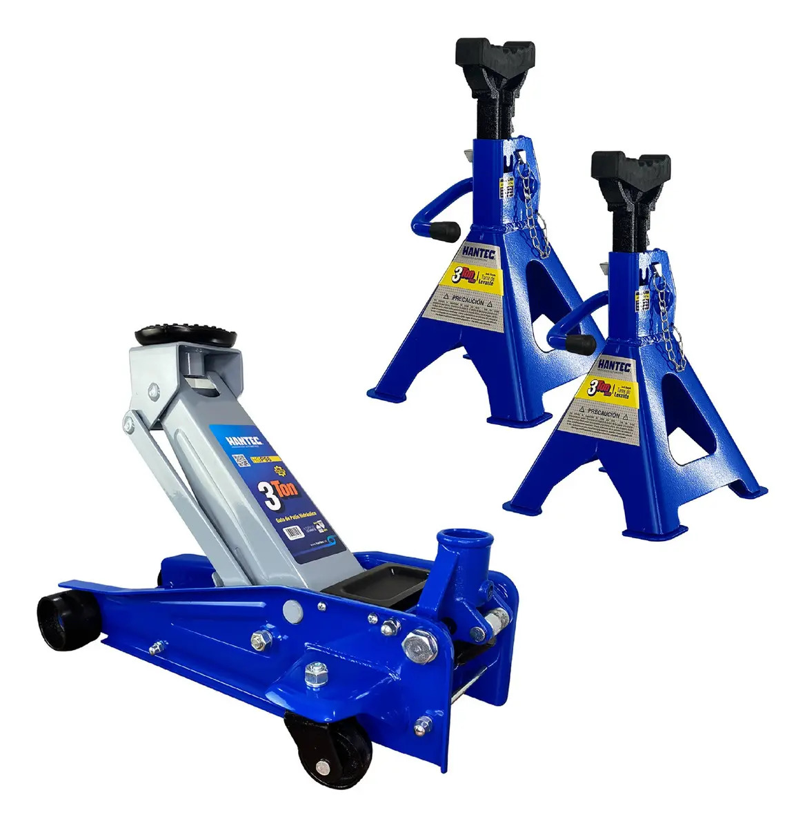 Gato Hidráulico 3 Toneladas + Torres Para Auto 3 Ton