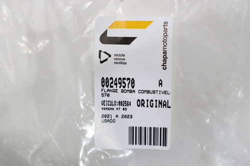 Flange Bomba Combustível Yamaha Mt 03 21-23 (570) (Usado)