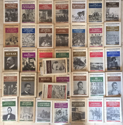 Sys Biblioteca Argentina De Historia Y Politica 37 Libros