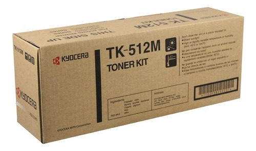 Toner Tk-512m Kyocera