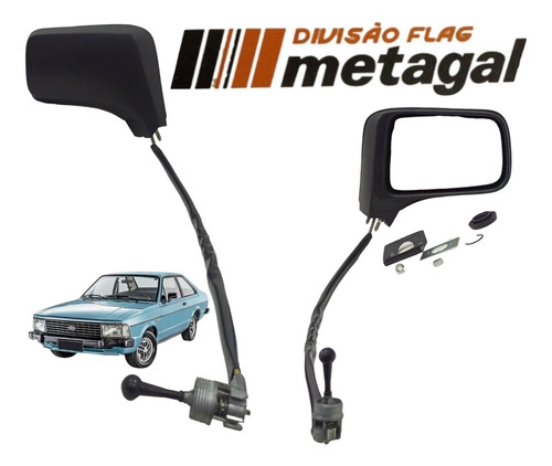 Espejo Retrovisor Externo Ford Corcel 83-88 (der) 36-20458