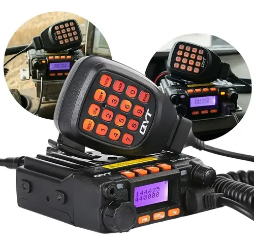Rádio Amador Veicular Qyt-8900 Compacto Potência Alta 50km