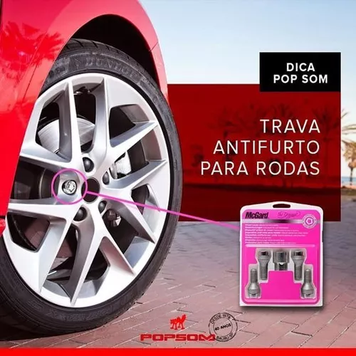 Trava Parafuso Antifurto Roda Saveiro Cross 2014 2015 2016