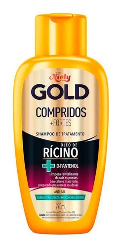 Niely Gold Shampoo Compridos + Fortes