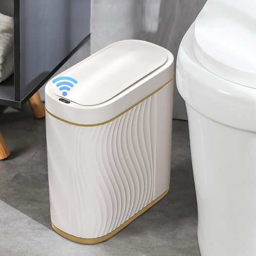 Cubo De Basura Automático Con Sensor Para Baño - 8l Botes